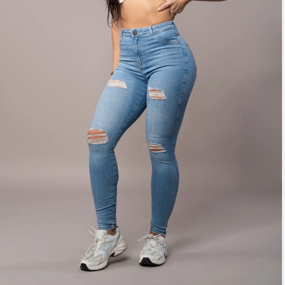 FITJEANS Skinny Jeans Ripped XXS